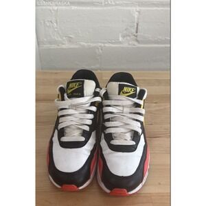 Nike Yellow Black Crimson Air Max 90 Low Chrome - Size 5.5Y